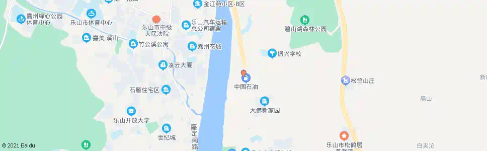 乐山嘉州长卷_公交站地图_乐山公交_妙搜公交查询2025