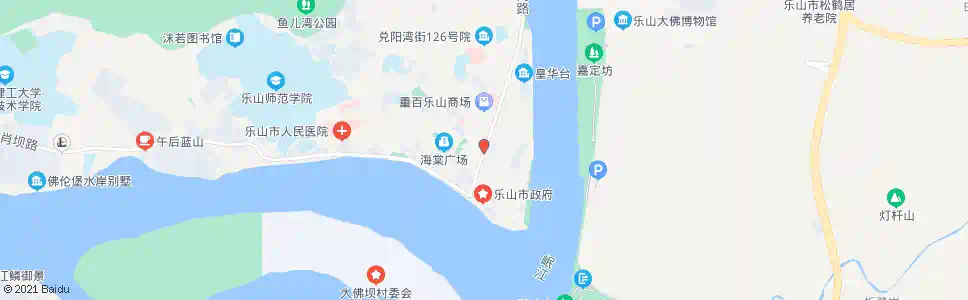 乐山土桥街_公交站地图_乐山公交_妙搜公交查询2025
