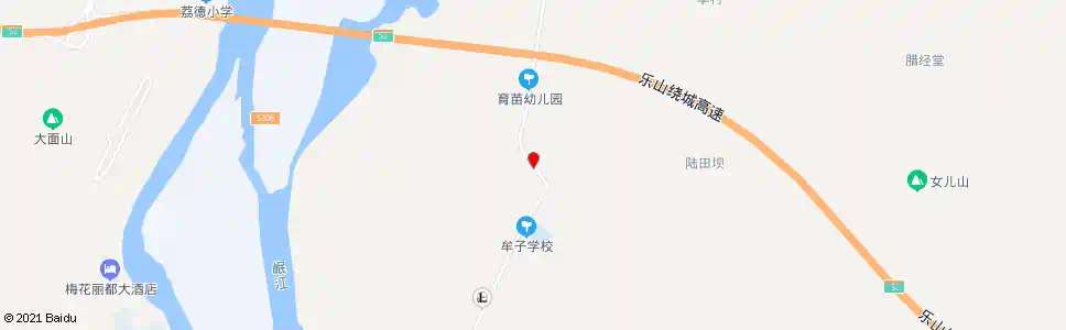 乐山新桥_公交站地图_乐山公交_妙搜公交查询2025