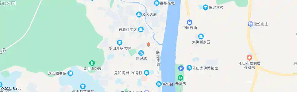 乐山泌水院步行街_公交站地图_乐山公交_妙搜公交查询2025