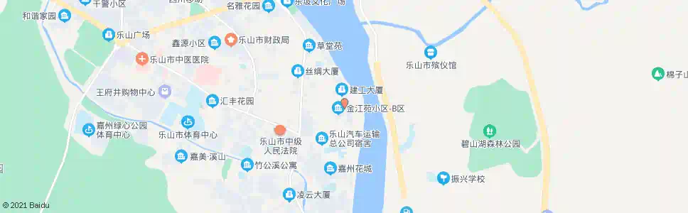 乐山王浩儿街_公交站地图_乐山公交_妙搜公交查询2025