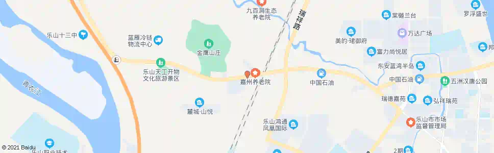 乐山西南农产品批发市场_公交站地图_乐山公交_妙搜公交查询2025