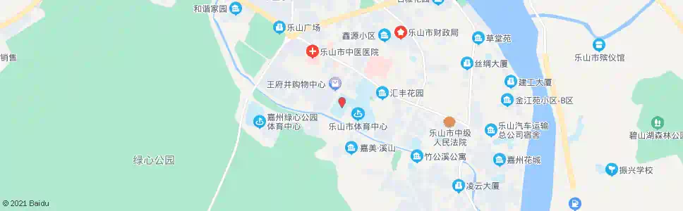 乐山市实验中学_公交站地图_乐山公交_妙搜公交查询2025