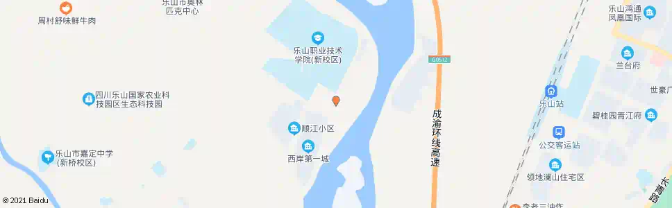 乐山九鼎驾校_公交站地图_乐山公交_妙搜公交查询2025