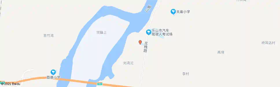乐山建国村_公交站地图_乐山公交_妙搜公交查询2025