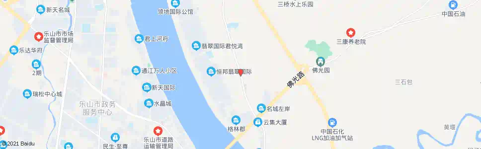 乐山桃源路南段_公交站地图_乐山公交_妙搜公交查询2025
