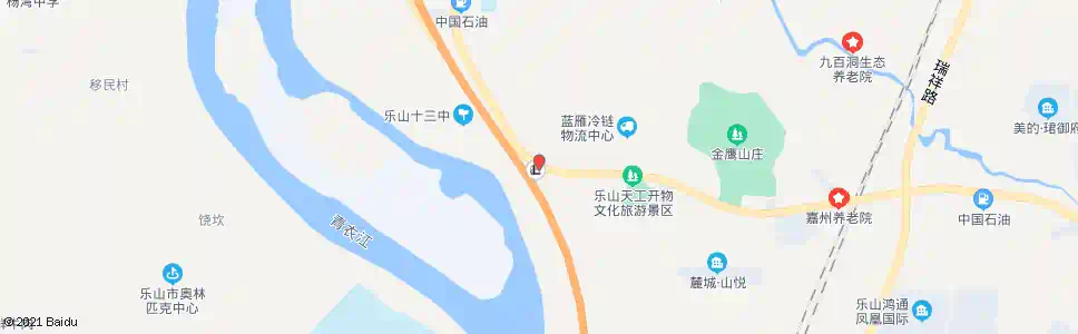 乐山石垇子_公交站地图_乐山公交_妙搜公交查询2025