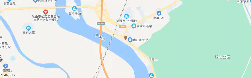 乐山成乐高速管理处_公交站地图_乐山公交_妙搜公交查询2025