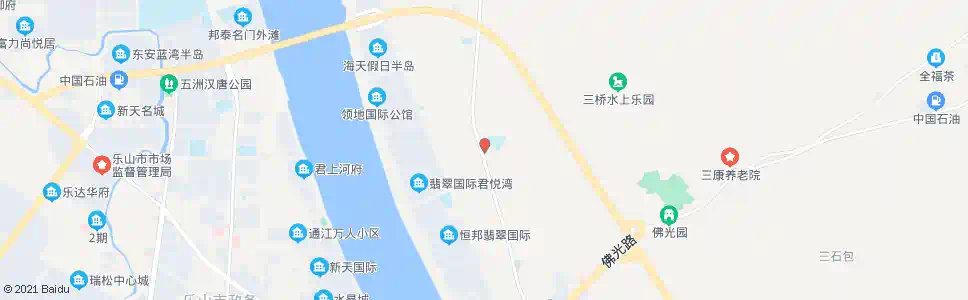 乐山城东派出所_公交站地图_乐山公交_妙搜公交查询2025