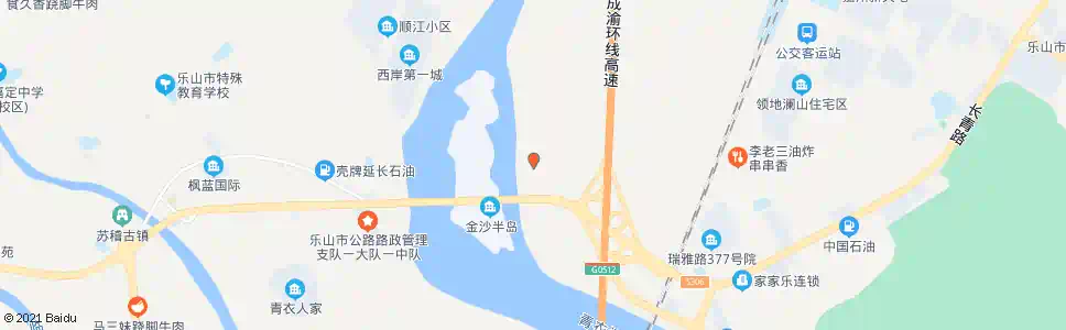 乐山石油疗养院_公交站地图_乐山公交_妙搜公交查询2025