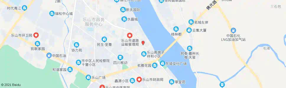 乐山高墩子_公交站地图_乐山公交_妙搜公交查询2025