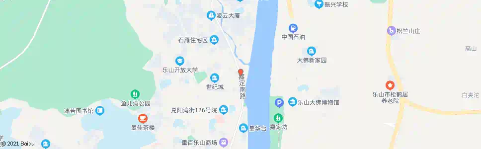 乐山泌水院_公交站地图_乐山公交_妙搜公交查询2025