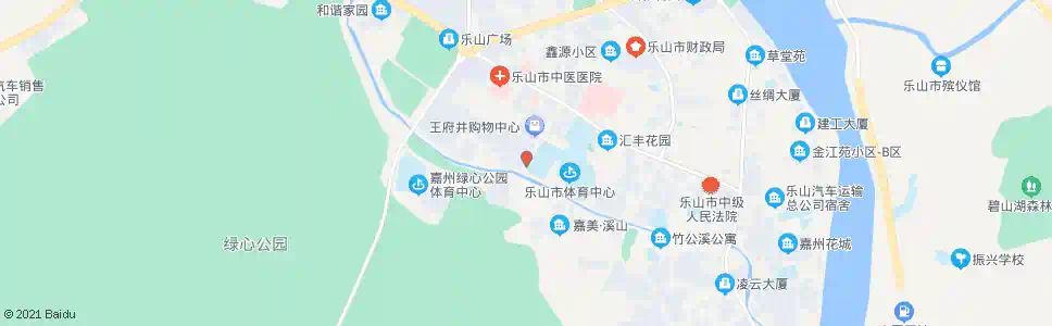 乐山市委机关_公交站地图_乐山公交_妙搜公交查询2025