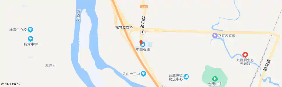 乐山棉竹新街_公交站地图_乐山公交_妙搜公交查询2025
