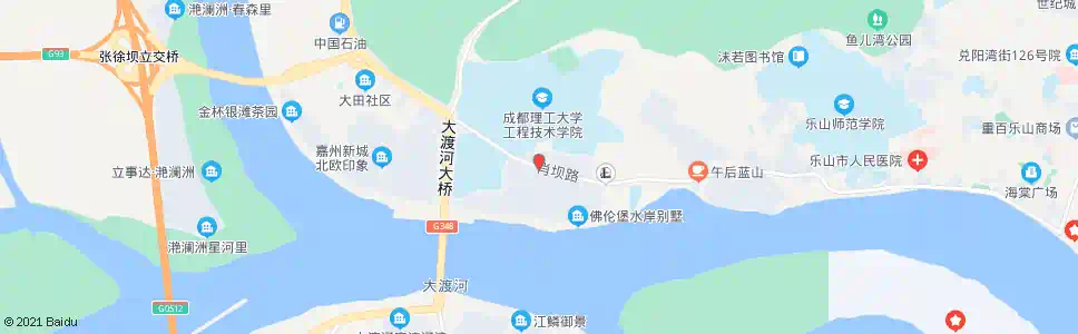 乐山理工学院_公交站地图_乐山公交_妙搜公交查询2025