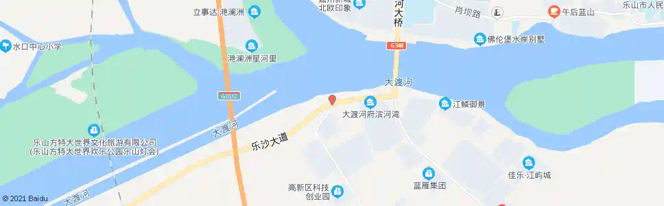 乐山临江北路_公交站地图_乐山公交_妙搜公交查询2025