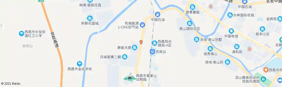 凉山袁家山小学_公交站地图_凉山公交_妙搜公交查询2025