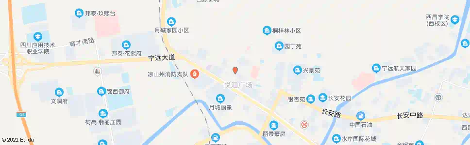 凉山四中_公交站地图_凉山公交_妙搜公交查询2025