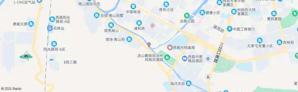 凉山胜利南路_公交站地图_凉山公交_妙搜公交查询2025