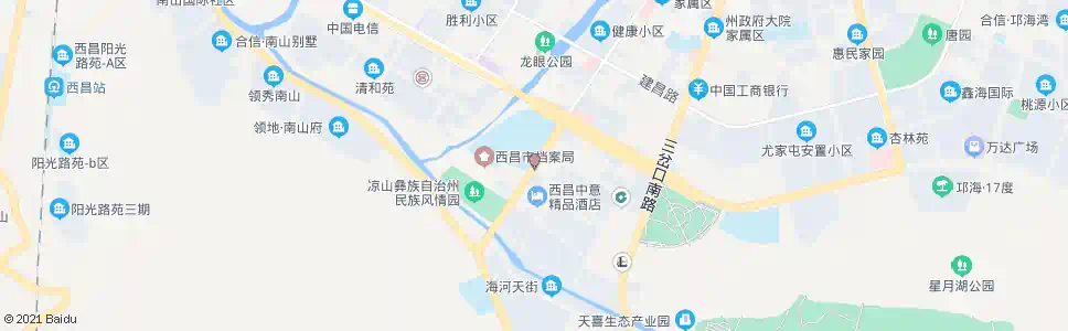 凉山西郊乡政府_公交站地图_凉山公交_妙搜公交查询2025