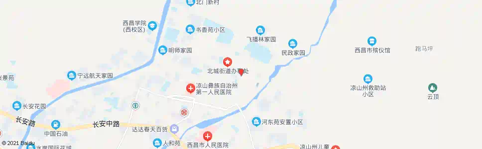 凉山大水沟_公交站地图_凉山公交_妙搜公交查询2025