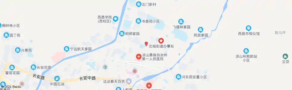 凉山四小_公交站地图_凉山公交_妙搜公交查询2025