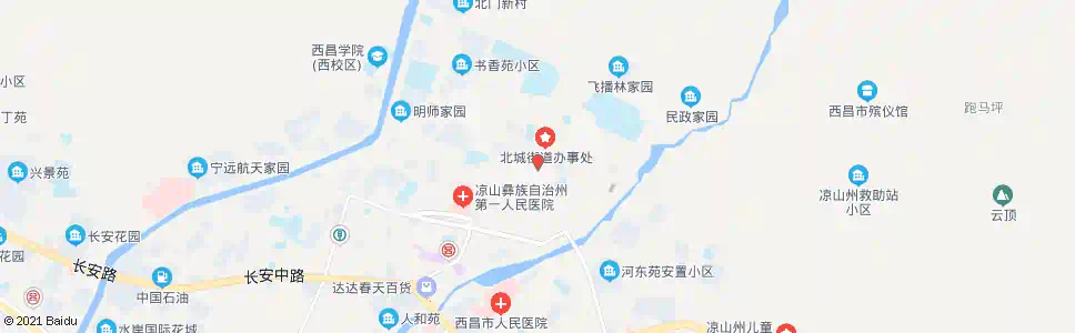 凉山什字路口_公交站地图_凉山公交_妙搜公交查询2025