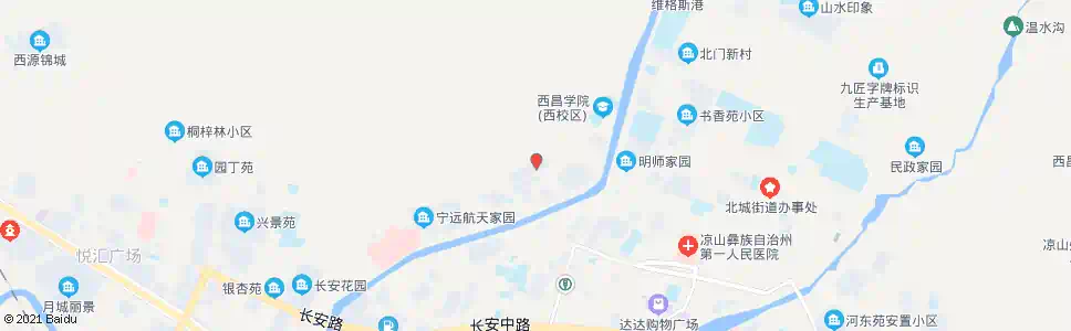凉山宁远小区_公交站地图_凉山公交_妙搜公交查询2025