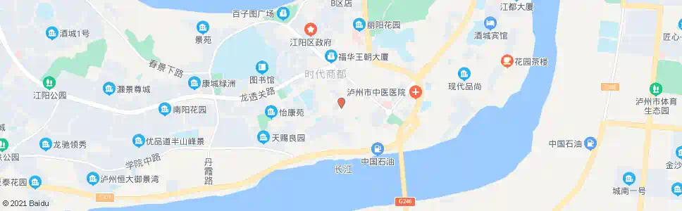 泸州刺园路二段_公交站地图_泸州公交_妙搜公交查询2025