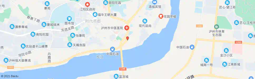 泸州连江路三段_公交站地图_泸州公交_妙搜公交查询2025