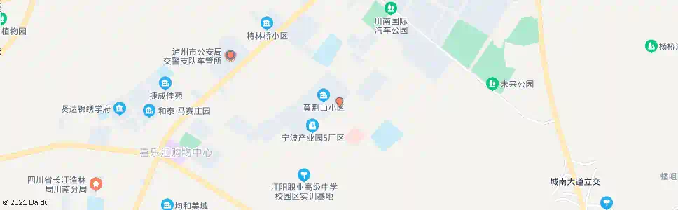 泸州江南路二段_公交站地图_泸州公交_妙搜公交查询2025