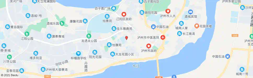 泸州巴士小区_公交站地图_泸州公交_妙搜公交查询2025