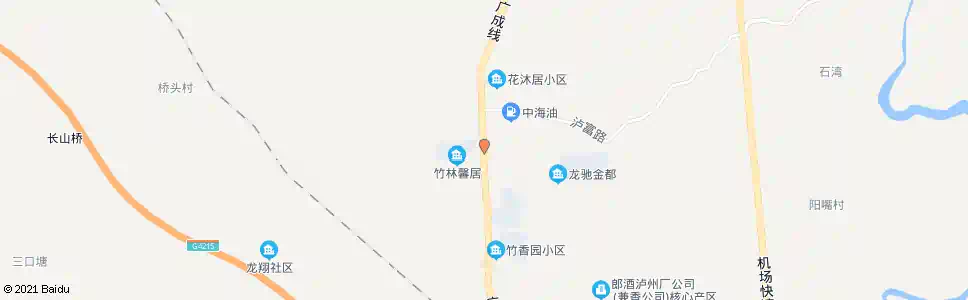 泸州石洞镇政府_公交站地图_泸州公交_妙搜公交查询2025