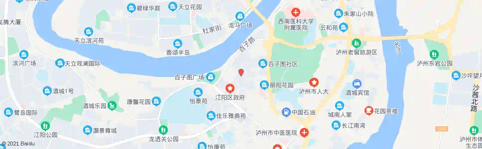 泸州巴士花园_公交站地图_泸州公交_妙搜公交查询2025