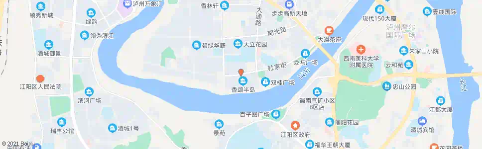 泸州杜家街中段_公交站地图_泸州公交_妙搜公交查询2025