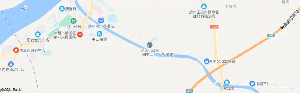 泸州永宁路东_公交站地图_泸州公交_妙搜公交查询2025