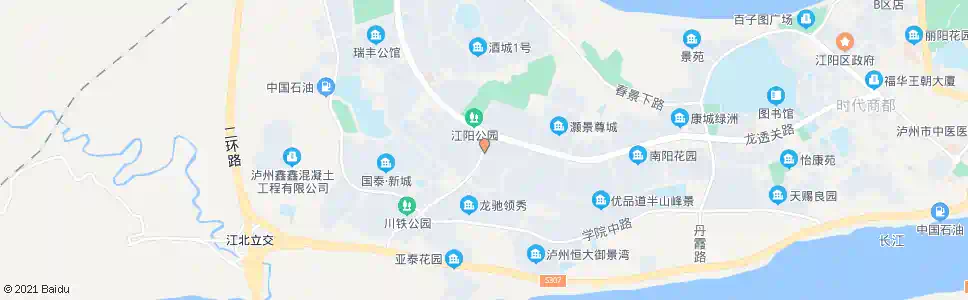 泸州龙驰路北_公交站地图_泸州公交_妙搜公交查询2025