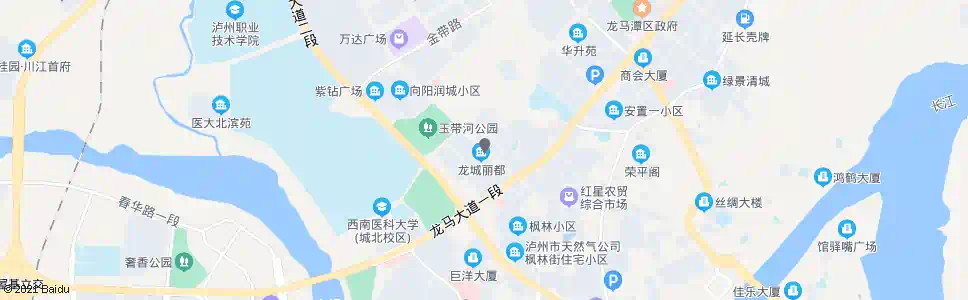泸州红星路_公交站地图_泸州公交_妙搜公交查询2025