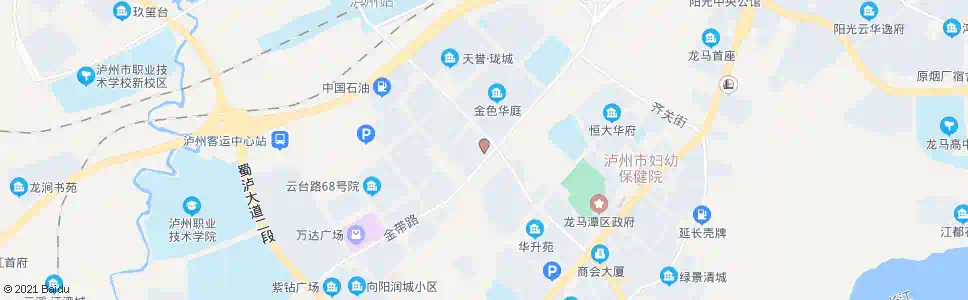泸州龙马潭区法院_公交站地图_泸州公交_妙搜公交查询2025