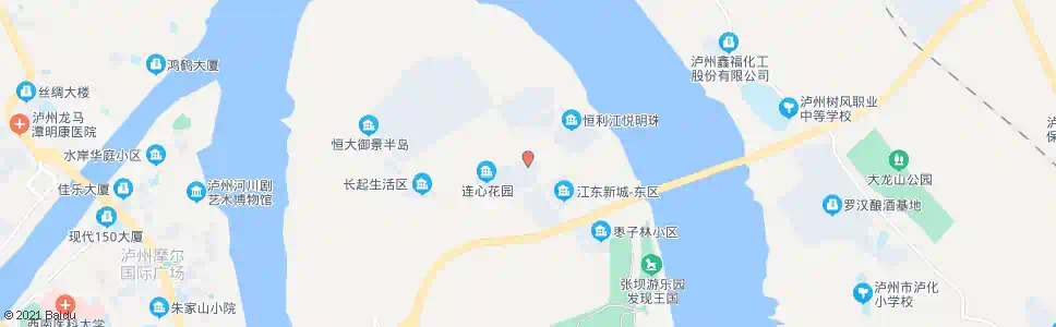 泸州新二村_公交站地图_泸州公交_妙搜公交查询2025