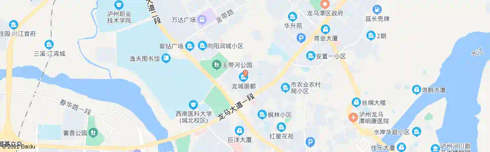 泸州红星路中段_公交站地图_泸州公交_妙搜公交查询2025