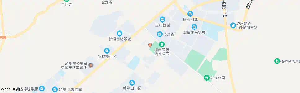 泸州拥军路二段_公交站地图_泸州公交_妙搜公交查询2025