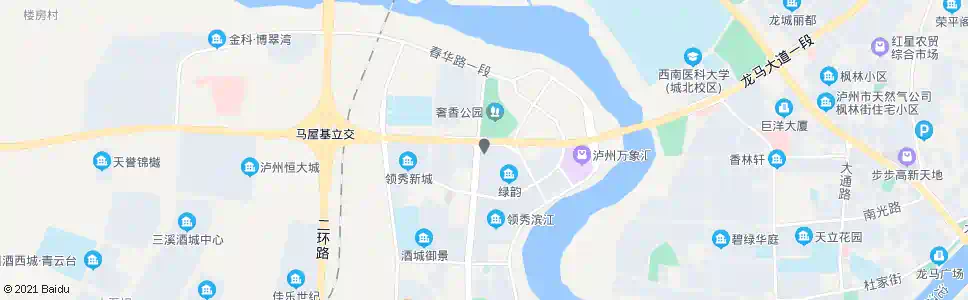 泸州佳乐世纪城_公交站地图_泸州公交_妙搜公交查询2025