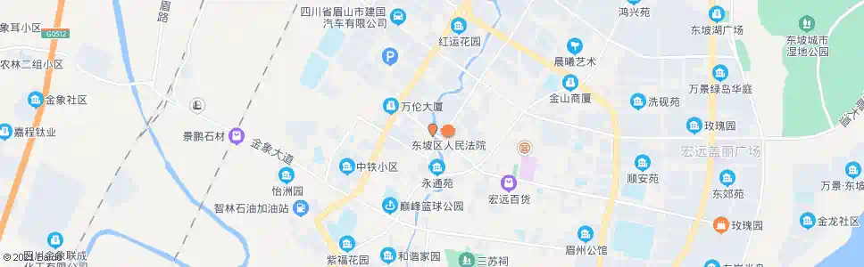 眉山西象桥_公交站地图_眉山公交_妙搜公交查询2025
