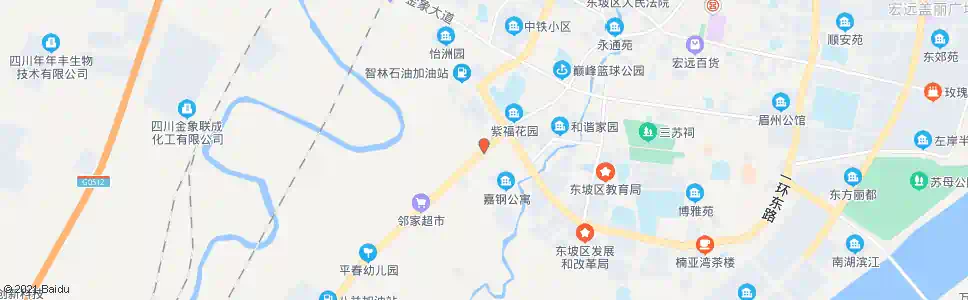 眉山诗书路南段_公交站地图_眉山公交_妙搜公交查询2025