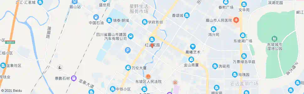 眉山通惠苑_公交站地图_眉山公交_妙搜公交查询2025