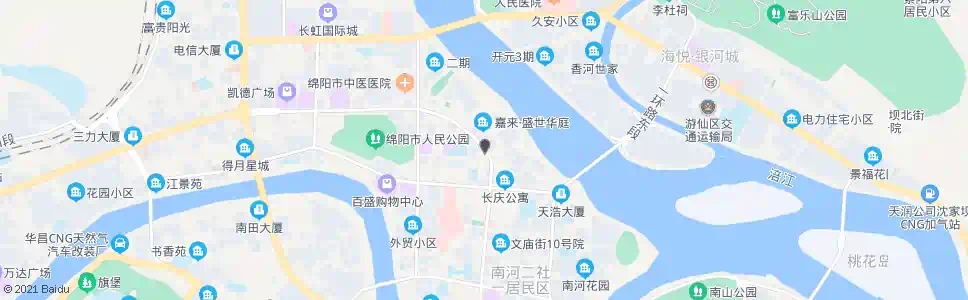 绵阳顺河街_公交站地图_绵阳公交_妙搜公交查询2025