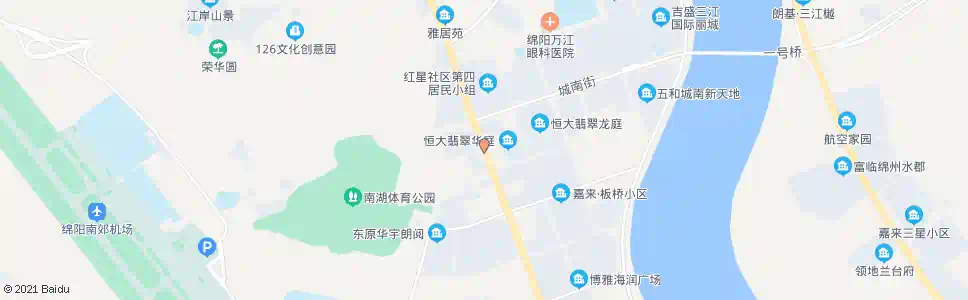 绵阳红星村八社_公交站地图_绵阳公交_妙搜公交查询2025