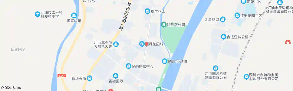 绵阳顺辉花园城_公交站地图_绵阳公交_妙搜公交查询2025