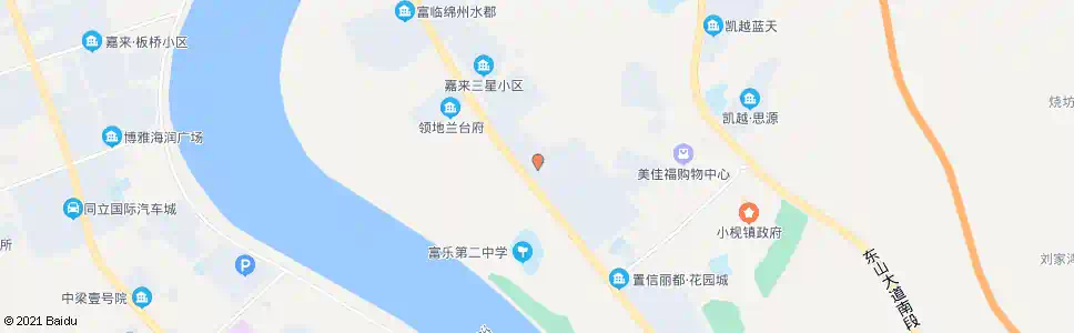 绵阳208招呼站_公交站地图_绵阳公交_妙搜公交查询2025